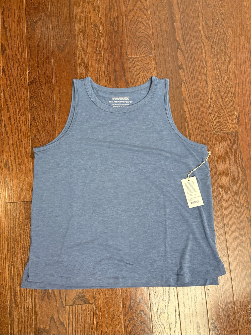 Fair Harbor Blue Tank Top